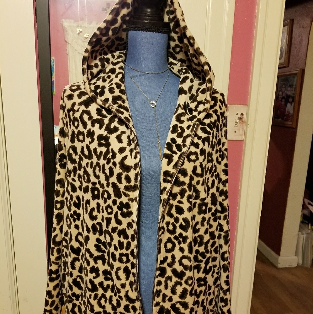 Dress barn leopard print jacket